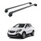 БАГАЖНИК ЗА Opel Mokka 5d (integrated railing) (2013-->2020) AERO BAR BLACK
