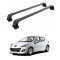 БАГАЖНИК ЗА Peugeot 207 5d/3d (fixpoint) (2006-->2012) AERO BAR BLACK