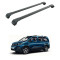 БАГАЖНИК ЗА Peugeot Rifter/e-Rifter M/XL (I - railing) (2018-->) AERO BAR BLACK