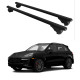 Багажник за Porsche Cayenne 5-dr SUV (92A - railing) (2010-2017) ALU REILING BLACK