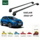 БАГАЖНИК ЗА Renault Kadjar 5d (integrated railing) (2015-->) AERO BAR BLACK