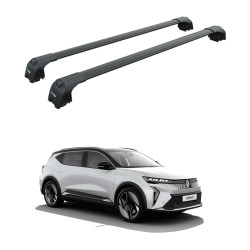 Багажник за Renault Scenic E-Tech 5d. SUV (Interated railing 2024->) AERO BAR BLACK