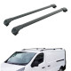БАГАЖНИК ЗА Renault Trafic L1H1/L2H1 (III/X82) (Railing) (2014-->) AERO BAR BLACK