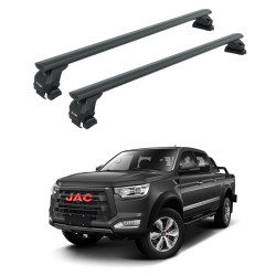 Багажник за SWM JAC T8 PRO 5d SUV (Standard roof) (2025-->) AERO BAR BLACK