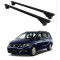 Багажник за Seat Alhambra 5d MPV (III 7N- railing) (2015-->) ALU REILING BLACK