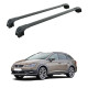БАГАЖНИК ЗА Seat Leon X-Perience (integrated railing) (2014-->) AERO BAR BLACK