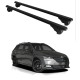 Багажник за Skoda Fabia Combi (III/NJ5 - railing) (2015-->2021) ALU REILING BLACK
