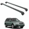 БАГАЖНИК ЗА Subaru Forester 5d (III/SH - railing) (2008-->2013) AERO BAR BLACK