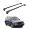 БАГАЖНИК ЗА Subaru Forester 5d (II/SG - integrated railing) (2002-->2008) AERO BAR BLACK