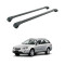 БАГАЖНИК ЗА Subaru Outback 5d MPV (III/BL-BP - integrated railing) (2003-->2009) AERO BAR BLACK
