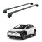 БАГАЖНИК ЗА Subaru Solterra 5d (integrated railing) (2022-->) AERO BAR BLACK