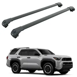 Багажник за TOYOTA 4Runner 5d SUV (railing) (2025-->) AERO BAR BLACK