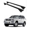 БАГАЖНИК ЗА Toyota Land Cruiser 5d (J120/125 - railing) (2002-->2010) ALU REILING BLACK