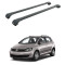 БАГАЖНИК за Volkswagen Golf Plus (V - railing) (2004-->2009) (VI - railing) (2009-->2014) AERO BAR BLACK