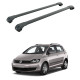 БАГАЖНИК за Volkswagen Golf Plus (V - railing) (2004-->2009) (VI - railing) (2009-->2014) AERO BAR BLACK
