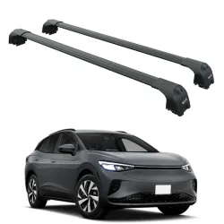 БАГАЖНИК ЗА Volkswagen ID.4 5d (integrated railing) (2020-->) AERO BAR BLACK