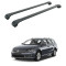 БАГАЖНИК ЗА Volkswagen Passat Variant (B6/B7/3C - railing) (2005-->2014) AERO BAR BLACK