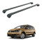 БАГАЖНИК ЗА Volkswagen Sharan 5d MPV (II/7N II.2/7N - railing) (2010-->2015) (2015-->) AERO BAR BLACK