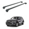 БАГАЖНИК ЗА Volkswagen Touareg 5d (II - railing) (2010-->2018) AERO BAR BLACK