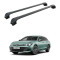 Багажник за Volkswagen Passat Variant (B9 - integrated railing) (2024-->) AERO BAR BLACK