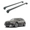 Багажник за Audi A4 Allroad (B9.2 - railing) (2019-->) AERO BAR BLACK