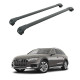 Багажник за Audi A4 Allroad (B9.2 - railing) (2019-->) AERO BAR BLACK