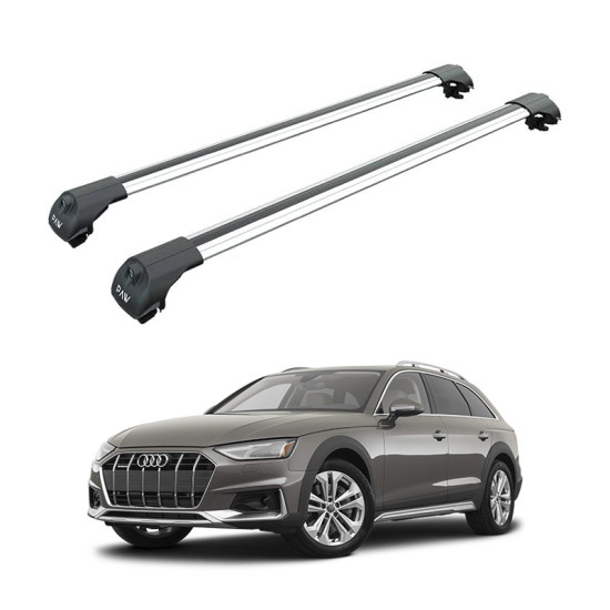 Багажник за Audi A4 Allroad (B9.2 - railing) (2019-->) AERO BAR