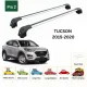 Багажник за Hyundai Tucson 5d (III/TL - integrated railing) (2015-->2020) AERO BAR