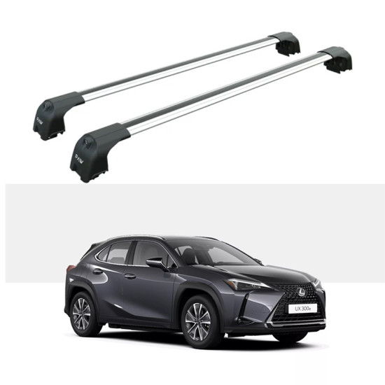 Багажник за LEXUS UX 350e 5d SUV (integrated railing) (2020-->2025) AERO BAR