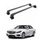 Багажник за Mercedes Clase E sedan 4d (W212 - fixpoint) (2013-->2016) AERO BAR BLACK