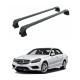 Багажник за Mercedes Clase E sedan 4d (W212 - fixpoint) (2013-->2016) AERO BAR BLACK