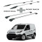 БАГАЖНИК КОМПЛЕКТ НАПРЕЧНИ ГРЕДИ И РЕЙЛИНГИ СИВИ ЗА Ford Connect II Transit L1 (fixpoint) (2013-->2022)