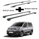 БАГАЖНИК КОМПЛЕКТ НАПРЕЧНИ ГРЕДИ И РЕЙЛИНГИ ЧЕРНИ ЗА Citroën Berlingo (III) (Fix point) (2018-->)