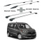 БАГАЖНИК КОМПЛЕКТ НАПРЕЧНИ ГРЕДИ И РЕЙЛИНГИ СИВИ ЗА Ford Connect II Tourneo L1/L2 (fixpoint) (2013-->2022)
