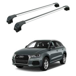 БАГАЖНИК ЗА Audi Q3 5d (I/8U - integrated railing) (2012-->2018) AERO BAR