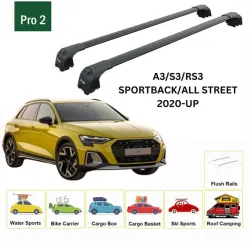 БАГАЖНИК ЗА Audi A3 5d (8Y - integrated railing) (2020-->) AERO BAR