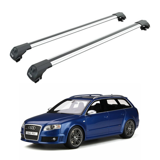 БАГАЖНИК ЗА Audi A4 Avant (B7 - railing) (2005-->2008) AERO BAR