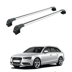 БАГАЖНИК ЗА Audi A4 Avant (B8 - integrated railing) (2008-->2015) AERO BAR