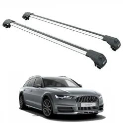 Багажник за Audi A6 Allroad (C7 - railing) (2012-->2019) AERO BAR
