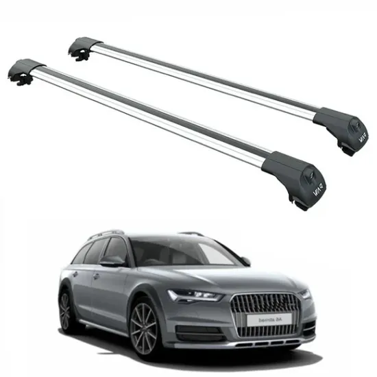 Багажник за Audi A6 Allroad (C7 - railing) (2012-->2019) AERO BAR