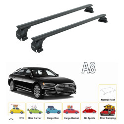 Багажник за AUDI A8 D5 (2018->2024) AERO BAR BLACK