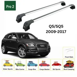 БАГАЖНИК ЗА Audi Q5 5d (I/8R - integrated railing) (2008-->2017) AERO BAR