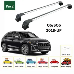БАГАЖНИК ЗА Audi Q5 5d (II/FY - integrated railing) (2017-->) AERO BAR