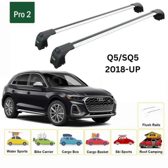 БАГАЖНИК ЗА Audi Q5 5d (II/FY - integrated railing) (2017-->) AERO BAR