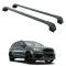 БАГАЖНИК ЗА Audi Q7 5d (I/4L - integrated railing) (2006-->2015) AERO BAR BLACK