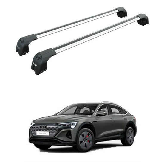 Багажник за Audi Q8 Sportback e-tron (integrated railing) (2023-->) AERO BAR