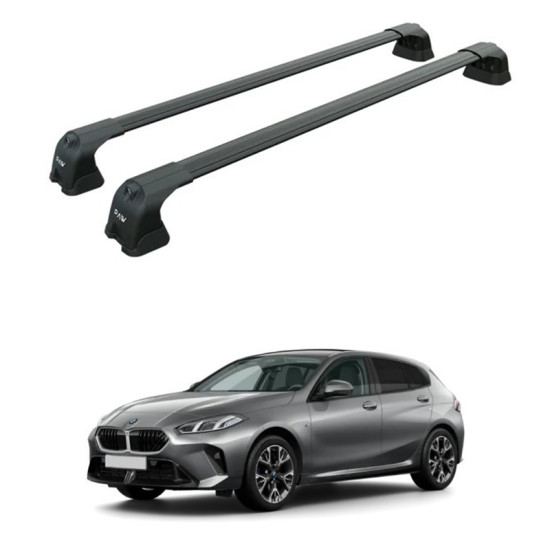 БАГАЖНИК ЗА BMW Serie 1 5d (F70 - fixpoint) (2025-->) AERO BAR BLACK