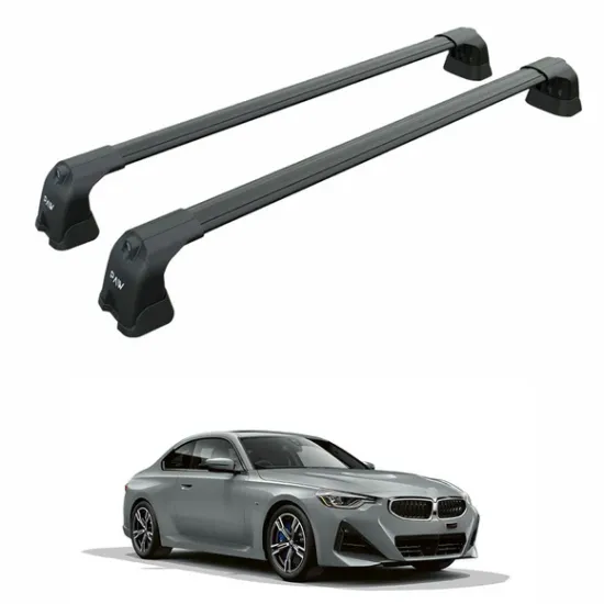 БАГАЖНИК ЗА BMW Serie 2 Coupe 2d (II/G42 - fixpoint) (2022-->) AERO BAR BLACK