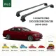 БАГАЖНИК ЗА BMW Serie 3 Coupe 2d (E92 - fixpoint) (2006-->2013) AERO BAR BLACK