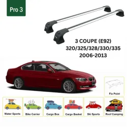 БАГАЖНИК ЗА BMW Serie 3 Coupe 2d (E92 - fixpoint) (2006-->2013) AERO BAR